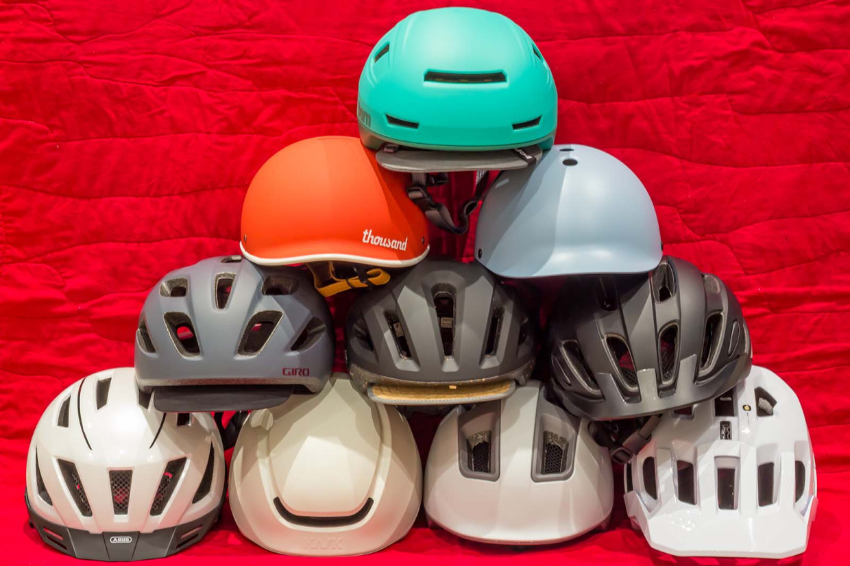 Electronic helmet for store bike