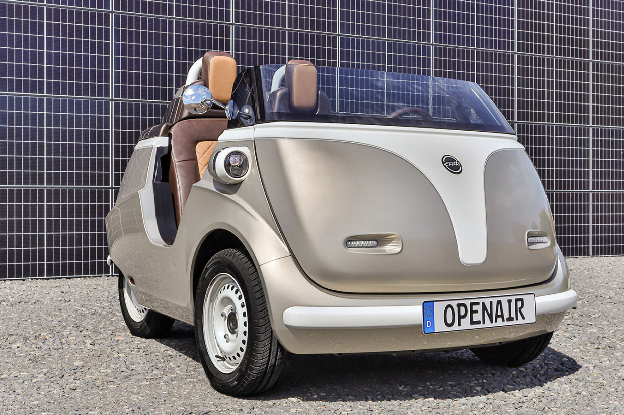 Open air store electric vehicle