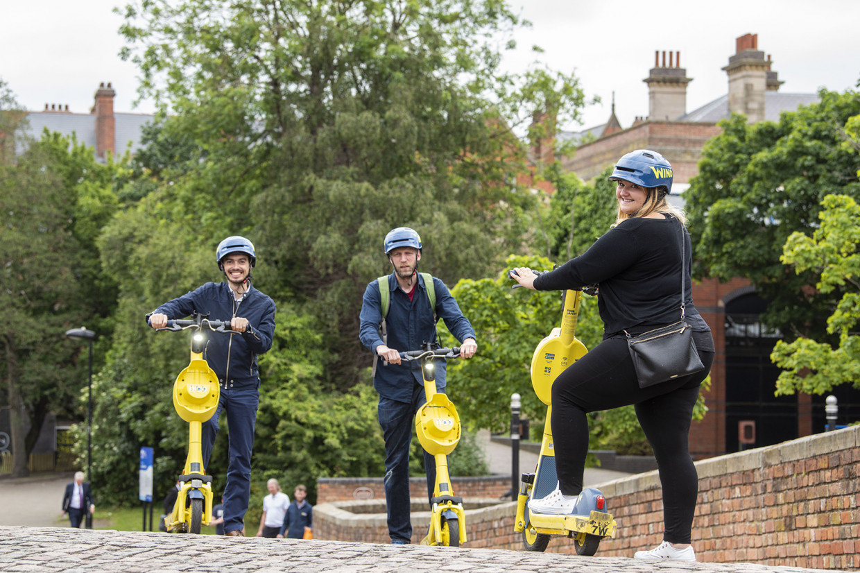 Electric scooter rental trial – Transport Nottingham