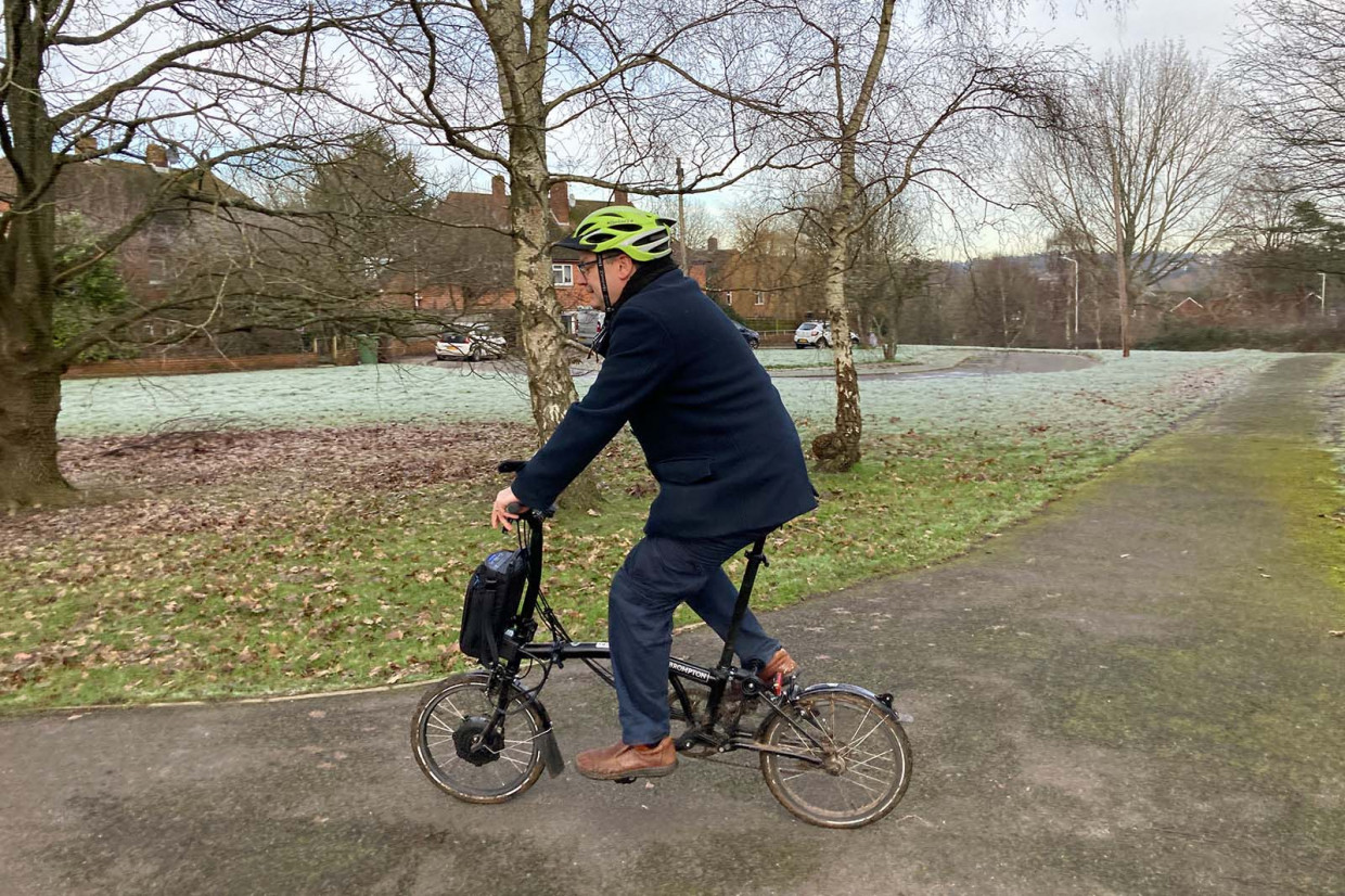 Brompton electric best sale folding bike review