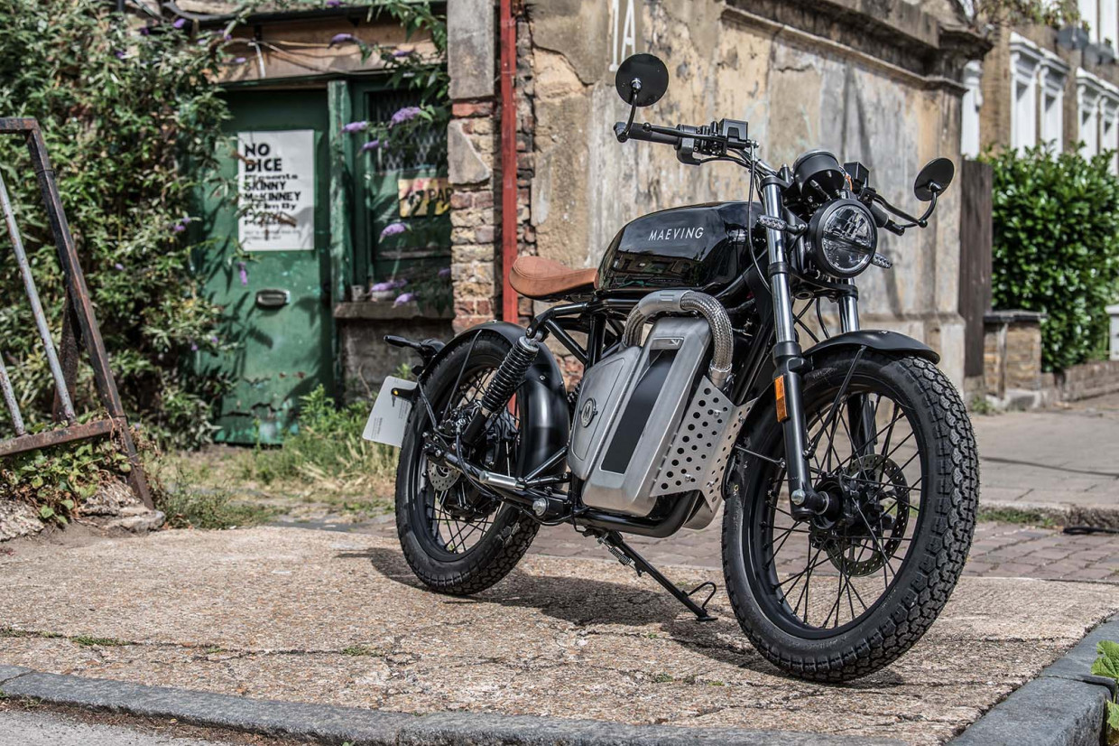 Retro deals electric motorbike