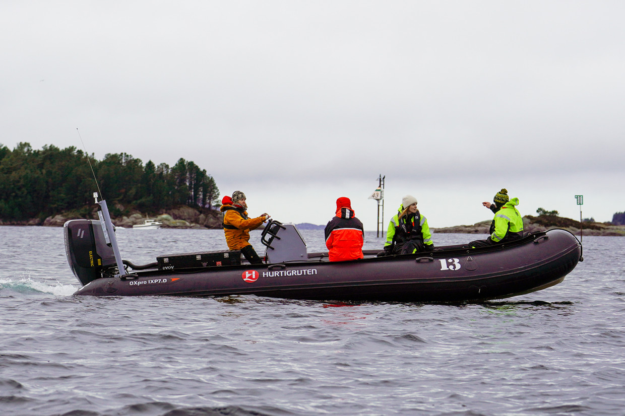 Evoy and Hurtigruten wildlife-spotting tender