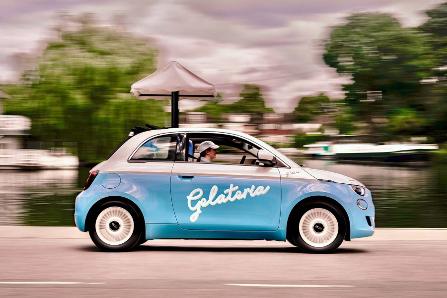 Fiat 500e Gelateria