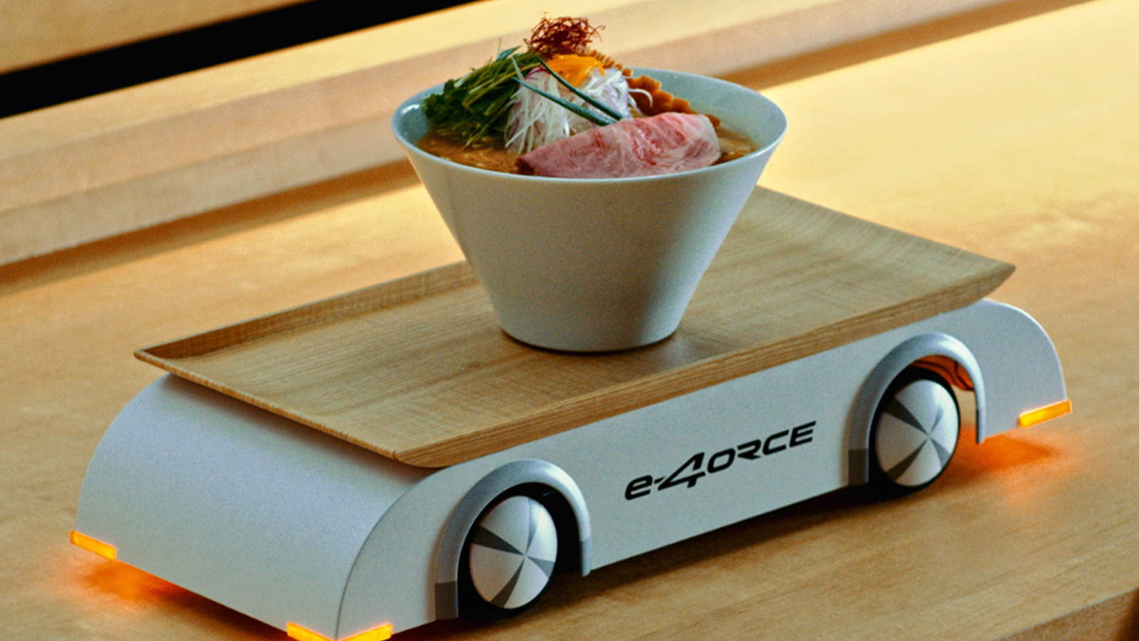 Nissan e-4ORCE Ramen Counter