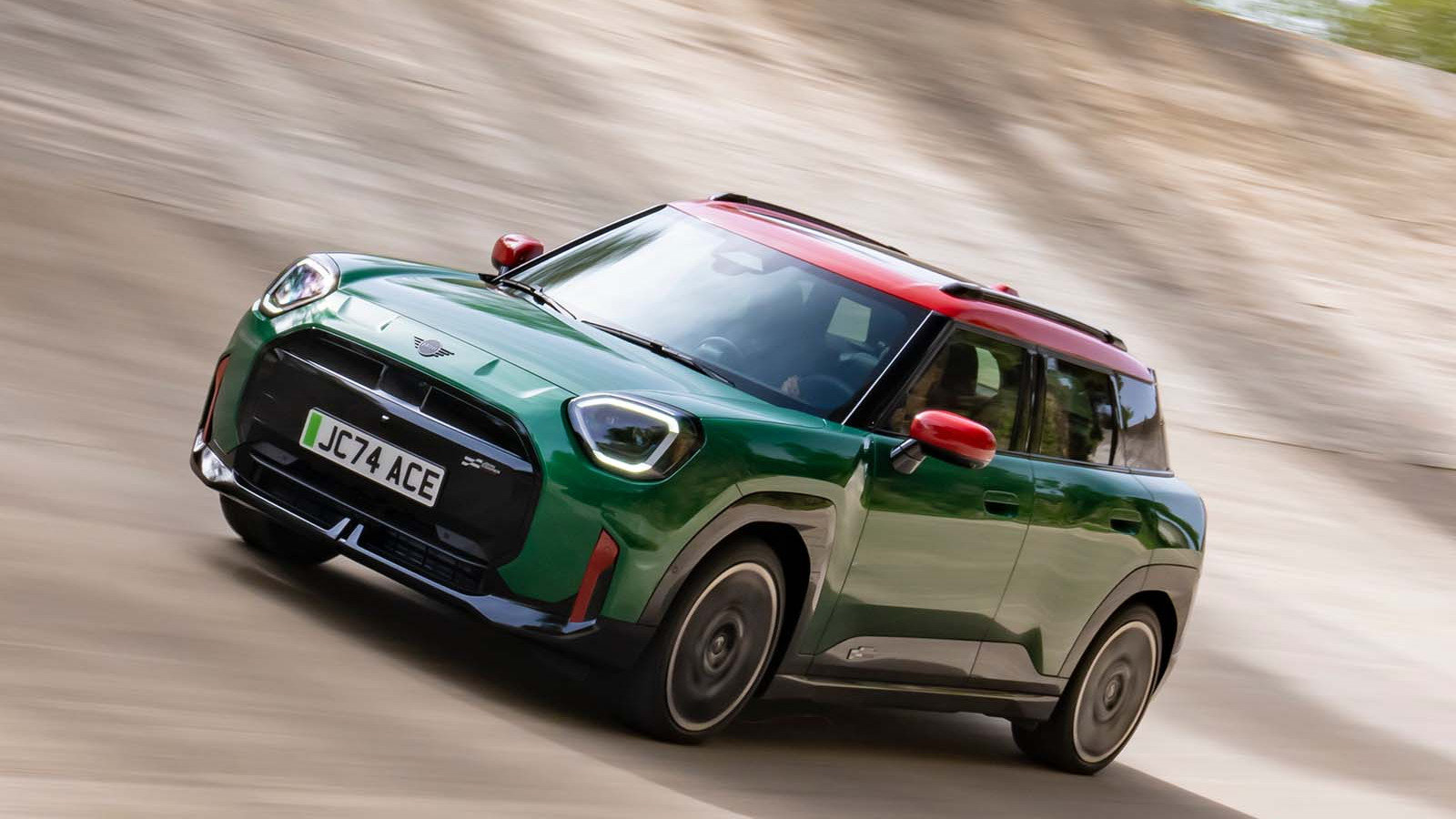 Mini Cooper and Aceman JCW EV