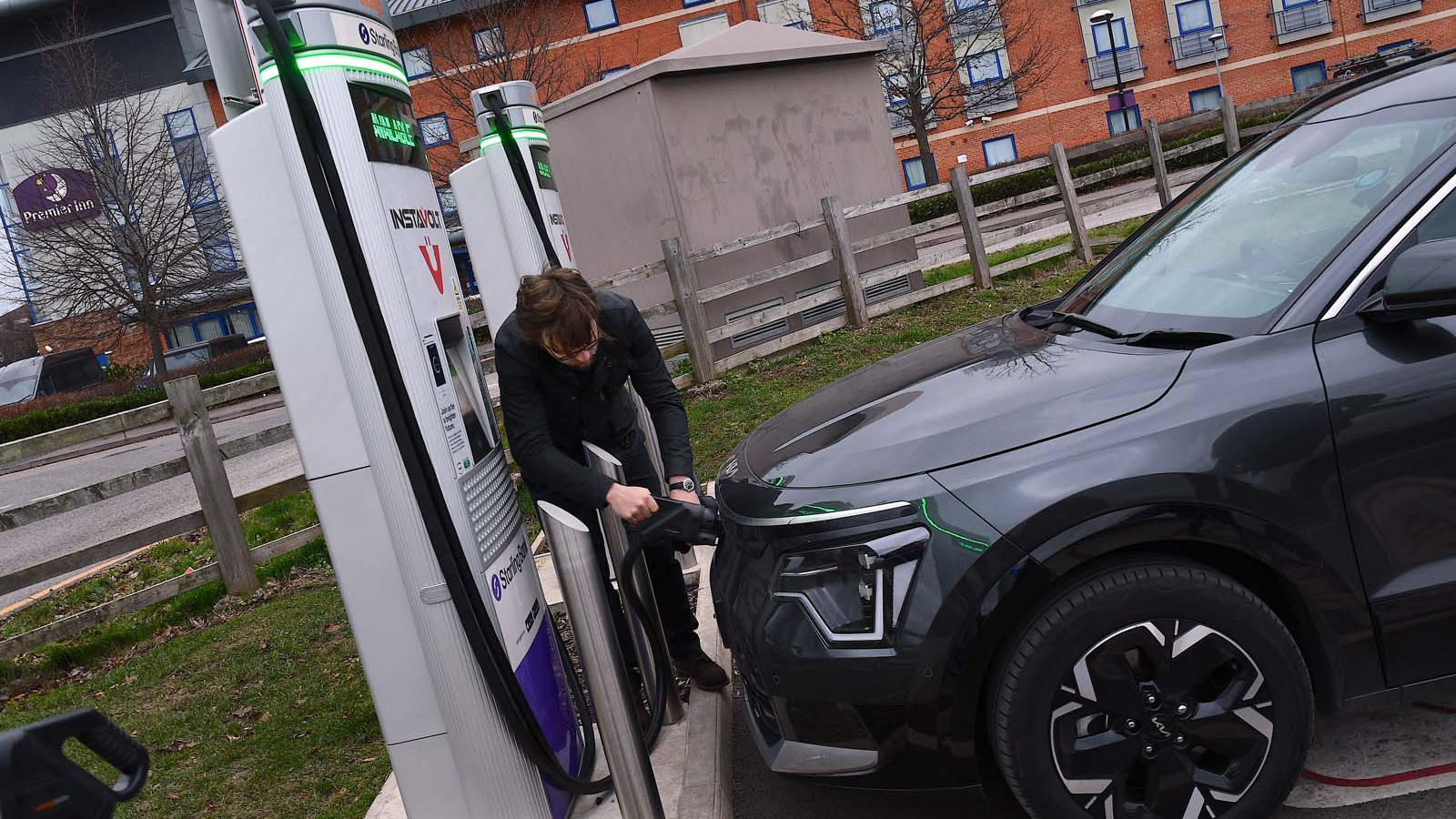 Kia Niro EV charging