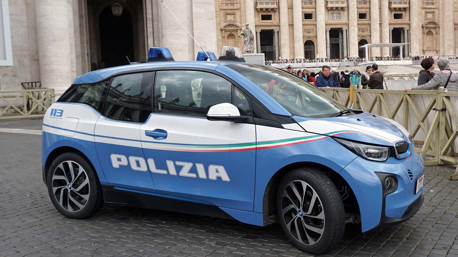 The world's most interesting electric police cars