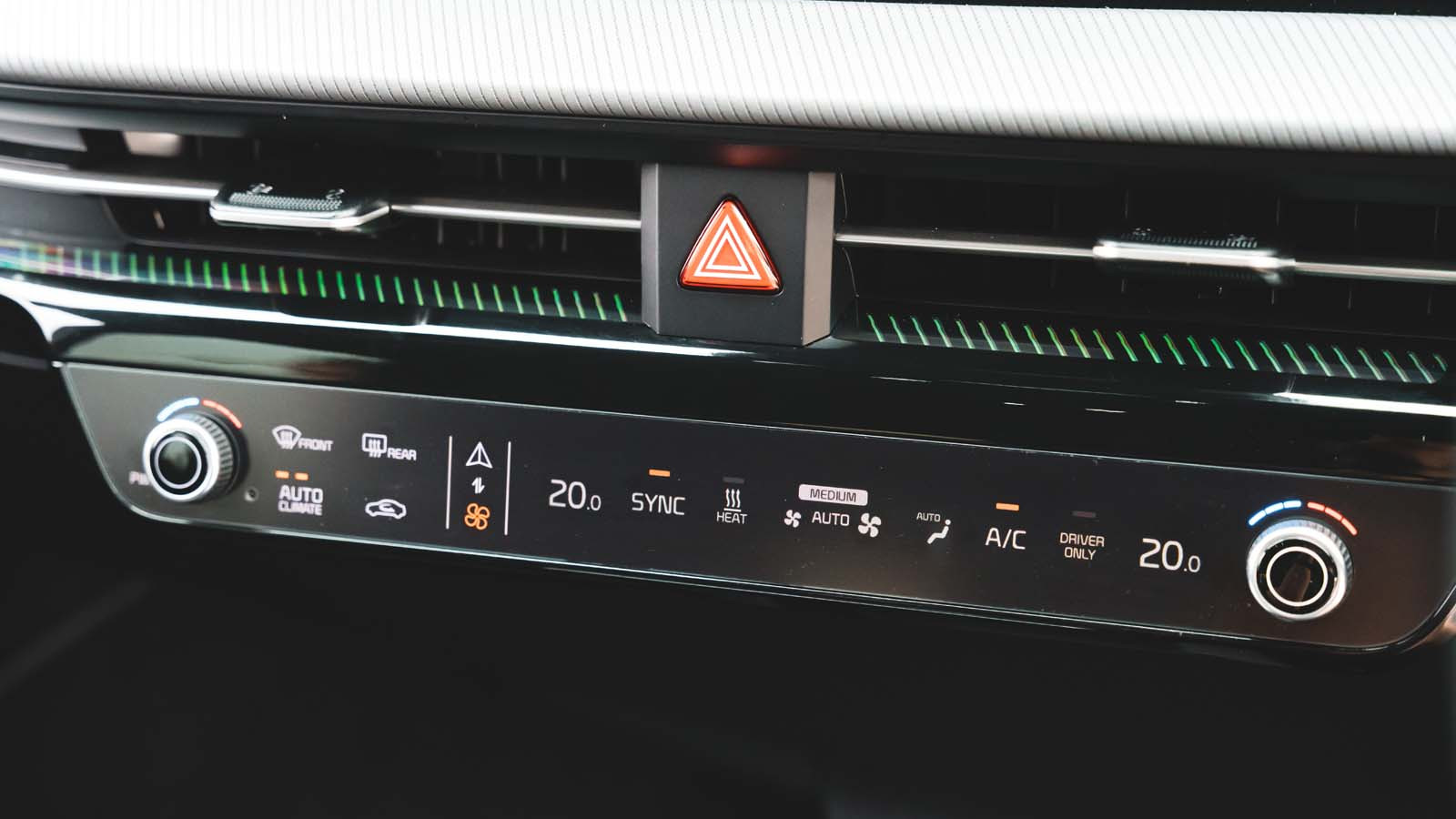 Kia EV6 climate control