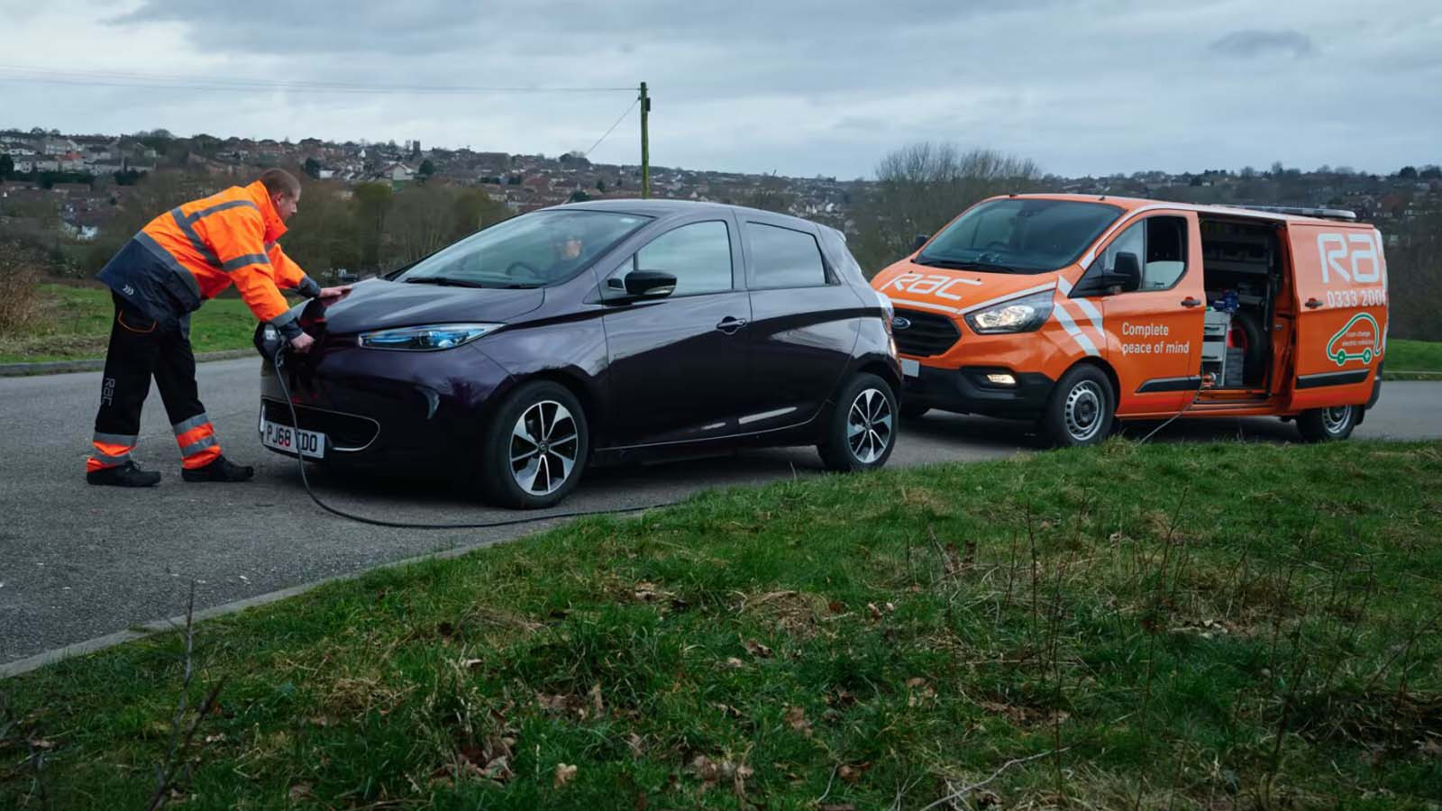 Renault Zoe EV breakdown