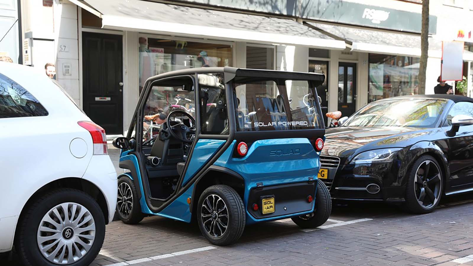 Squad Solar City Car