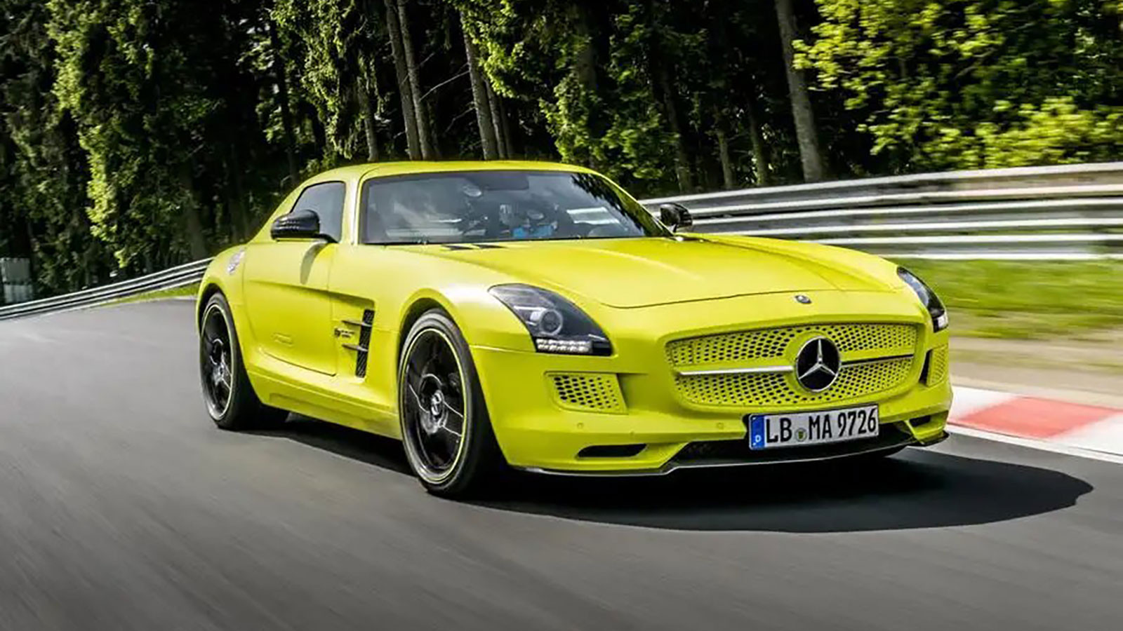 Mercedes SLS AMG Coupe Electric Drive